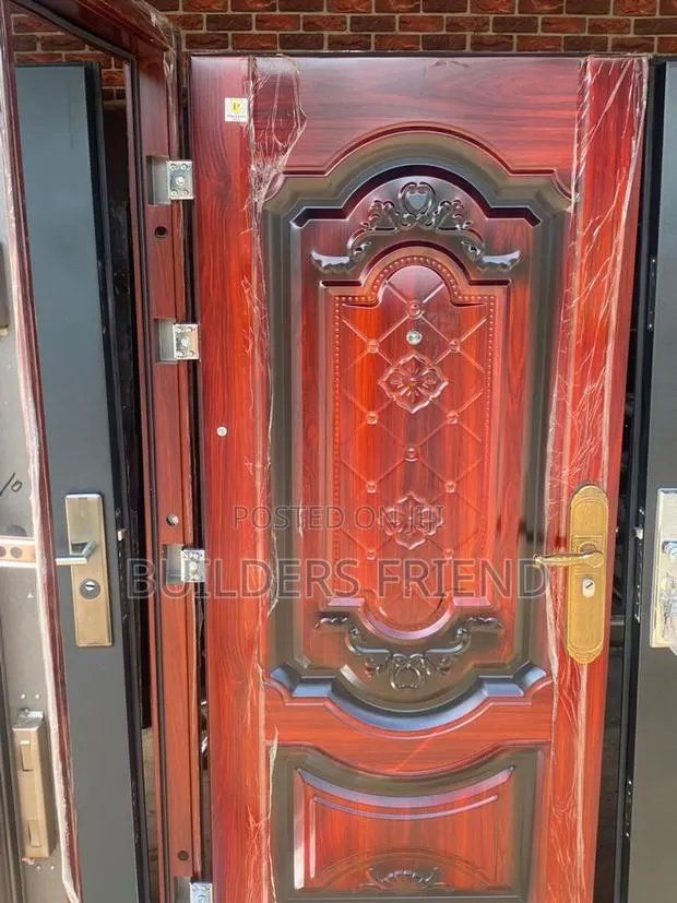Smooth Stainless Steel Metallic Security Door+ All Accessory · Photo 1