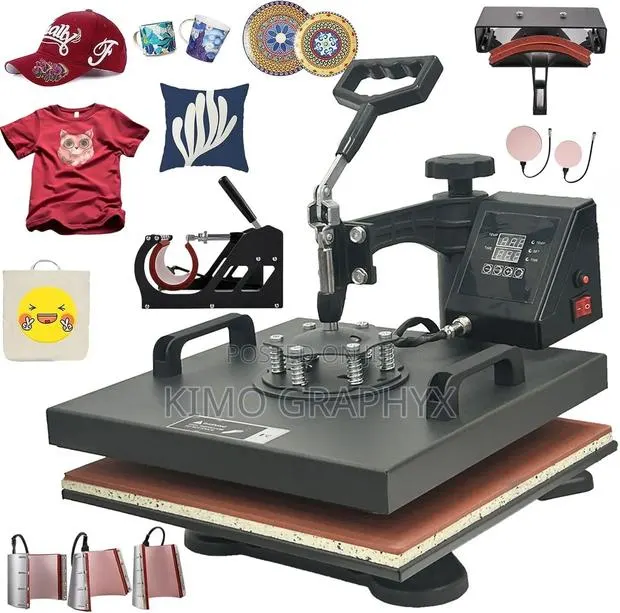 8 in 1 38x38 Heat Press Machine · Photo 1