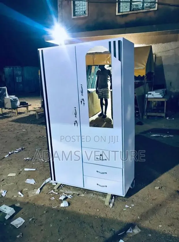 Nice 2in1 White, Black Wardrobe at Affordable Price · Photo 1