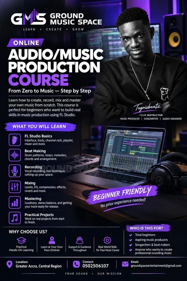 GMS Audio/Music Production Course · Photo 1