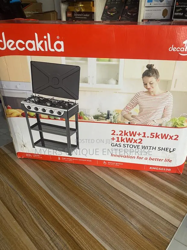 Decakila Gas Stove,Manual Ignition-Safe Design · Photo 1