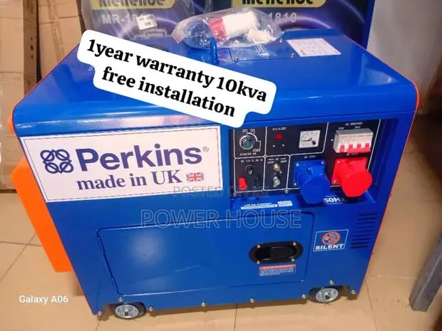 Elegant Volt Zone 10kva 13000watts Diesel Generator Perkins · Photo 1