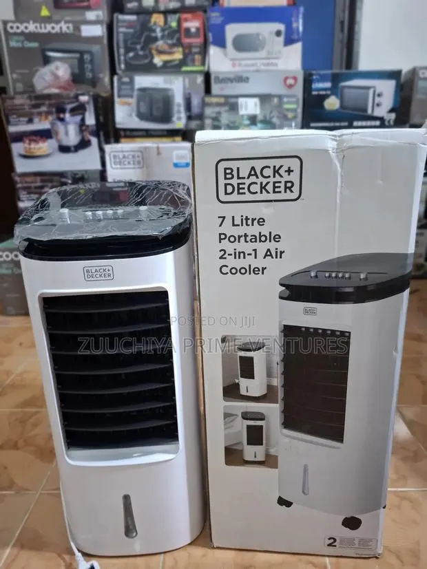 Black+decker 7.l Digital 2-in-1 Air Cooler From Uk