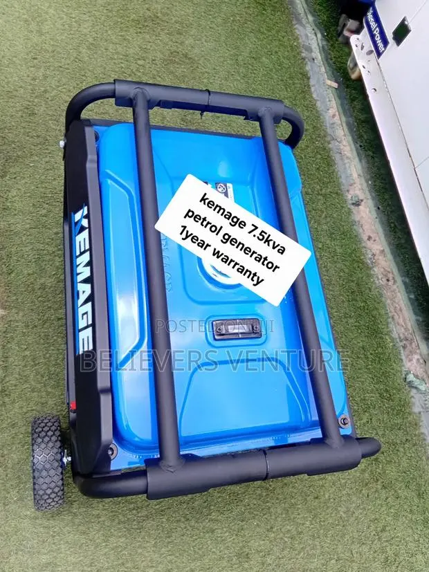 Kemage 7.5KVA Portable Petrol Generator – Strong and Efficient · Photo 1