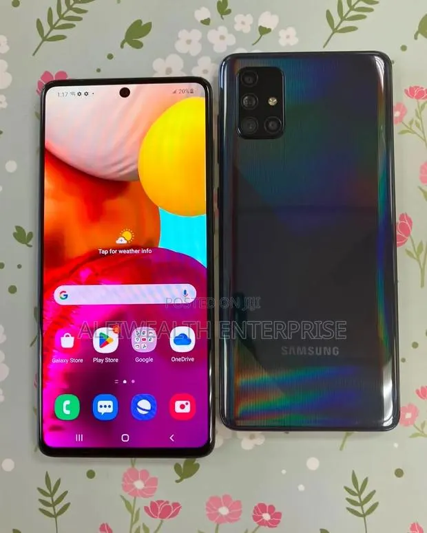 New Samsung Galaxy A71 5G 128 GB Black · Photo 1