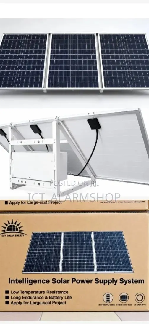 Solar Power Panels With Inbuilt Battery Powered · Photo 1