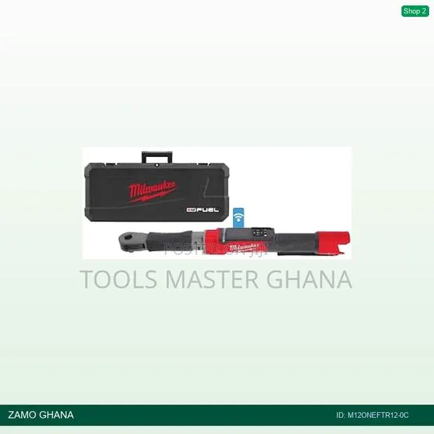 12v 1/2 Inch Digital Torque Wrench One Key Zero Versi - M12oneftr12-0c · Photo 1