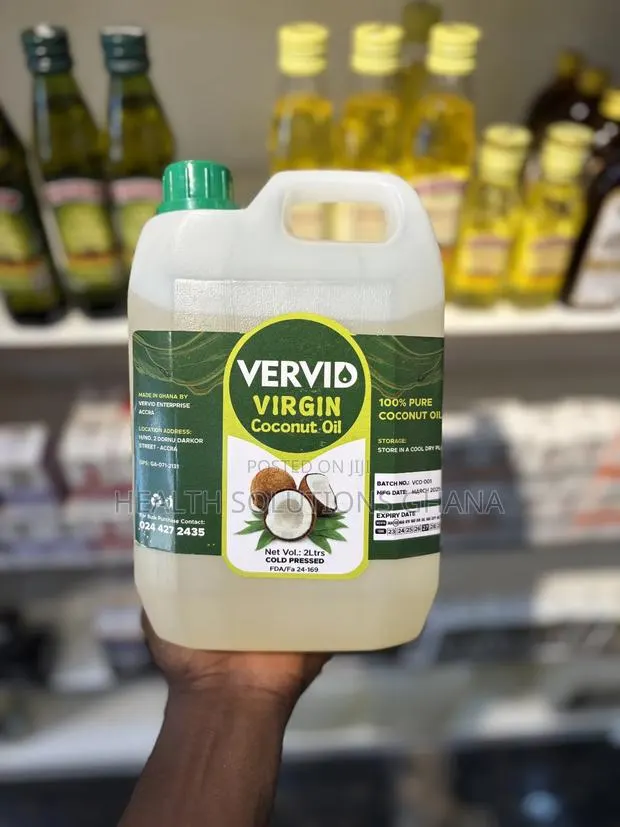 Vervid Coconut Oil 2l for Natural Cooking · Photo 1
