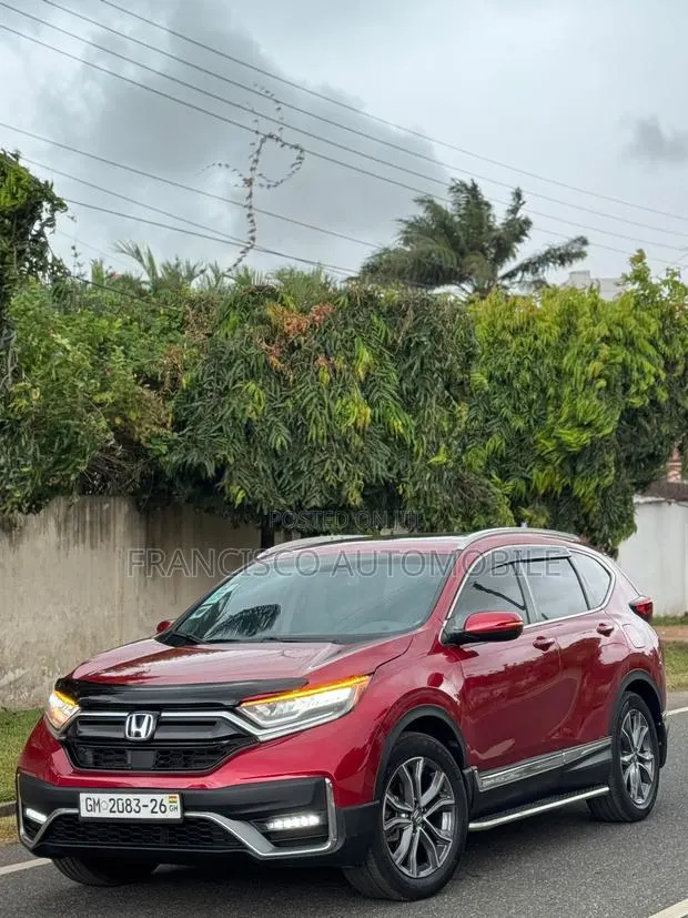 Honda CR-V Touring AWD 2020 Red · Photo 1