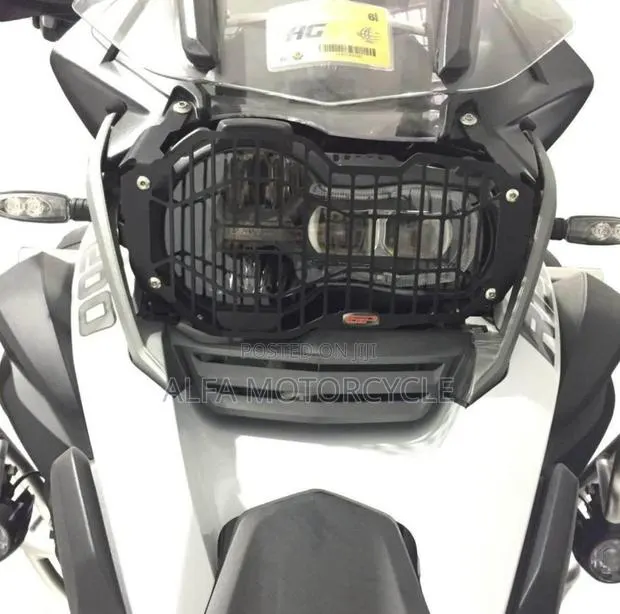 BMW R1200GS / R1250GS Adventure Headlight Grille Guard – Black · Photo 1