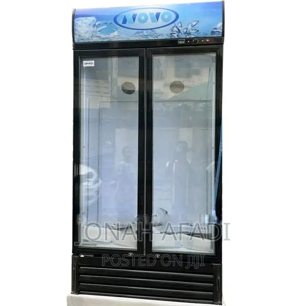Novo 533L Double Door Display Fridge NV-580S Wardrobe · Photo 1