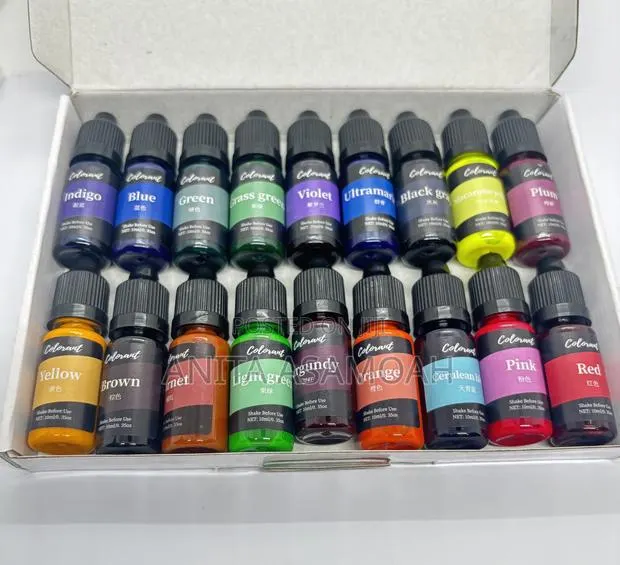 18pcs Liquid Dye Set · Photo 1