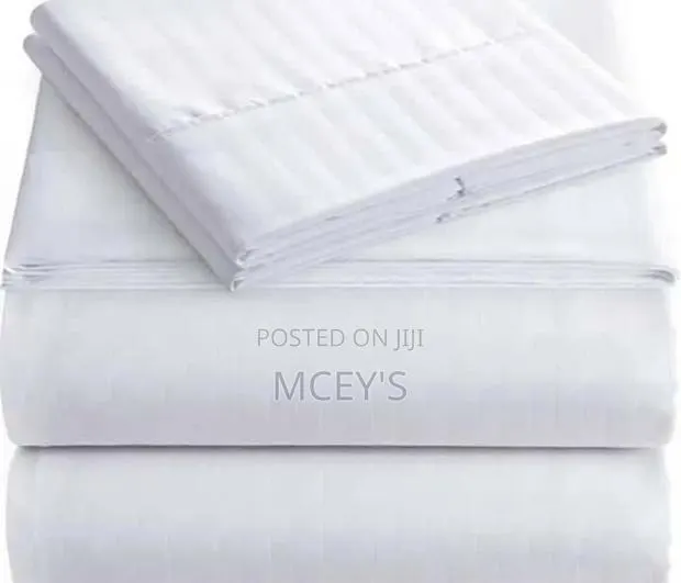 2 King Size Bedsheet (240x260cm) 4 Pillows Cases (50x70cm)