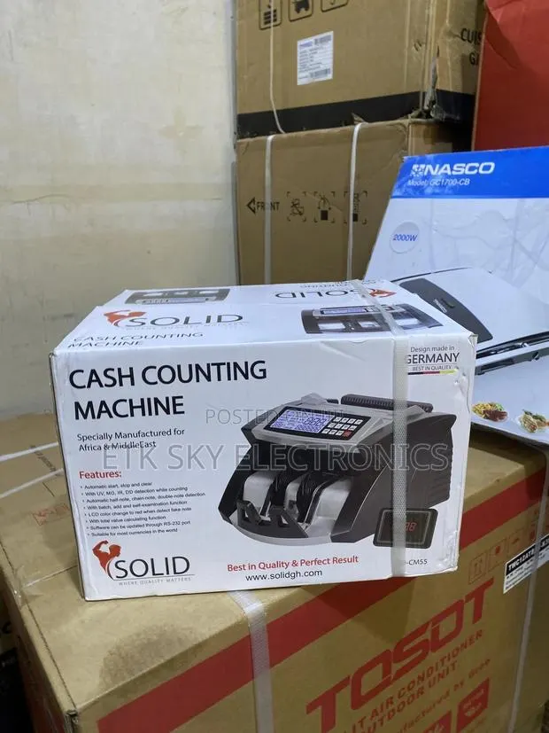 Privy Solid Sd-Cm55 Cash Counting Machine · Photo 1