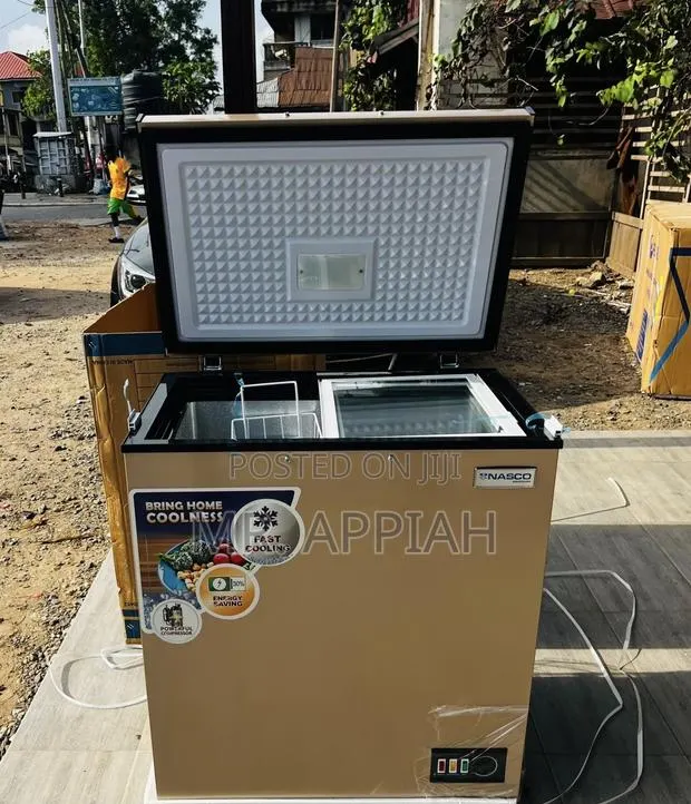 150Liters Single Door Nasco Freezer(Gold) · Photo 1