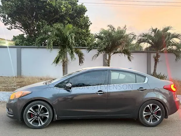 Kia Forte LX Sedan 2015 Gray · Photo 1