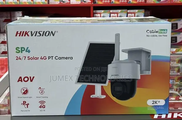 Hikvision Sp4 Solar Camera 4g Pt Camera Aov Vable Free 4g Sim · Photo 1