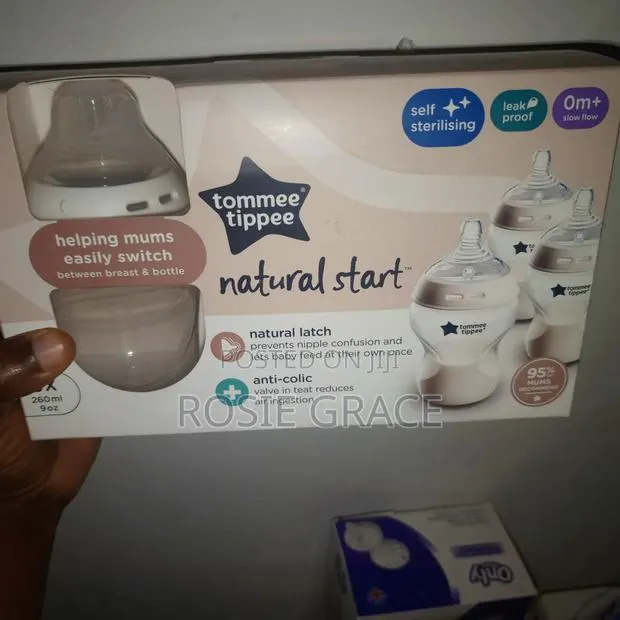 3 PCs Anti Colic Tommee Tippee Feeding Bottles · Photo 3