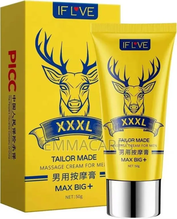 Men's Massage Cream for Long Lasting Pleasure. Thicken and Enlongate · Photo 1