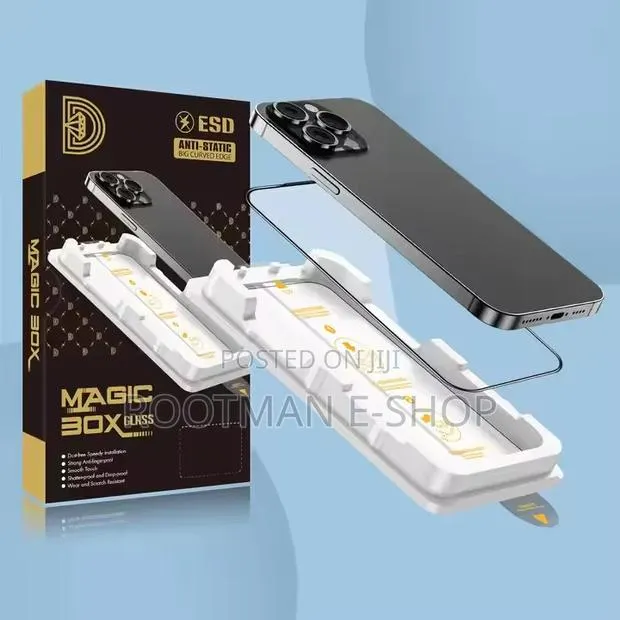 Golden Diamond 9h Screen Protector for iPhone 13 16 15 Pro 17 Pro Max · Photo 1