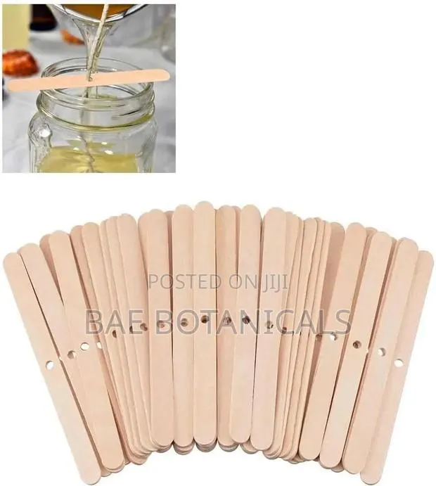 Wooden Wick Holder (Set of 50) · Photo 2
