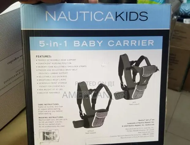 NAUTICA Kids 5-in-1 Baby Carrier, 12-33 Pounds (3M+) · Photo 4