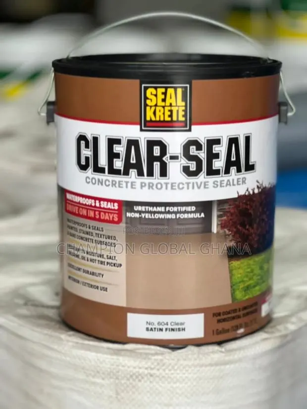 Clear Seal Concrete Protective Sealer Varnish · Photo 1