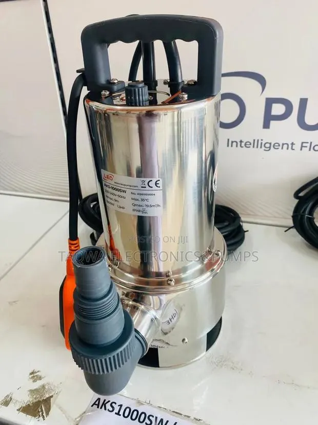 Real Stainless Leo 1.3hp, 1000W Submersible Pump · Photo 1