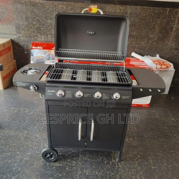 Saturday Market Promo on Our Exceptional 4 Burner Gas BBQ Grill Stand · Photo 1