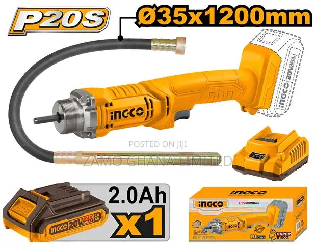 Lithium-Ion Concrete Vibrator 20v - Ccvli · Photo 1