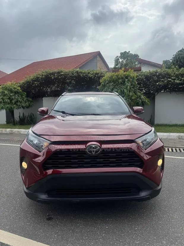 Toyota RAV4 XLE AWD 2019 Red · Photo 1