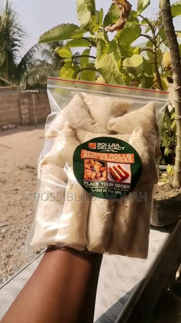 Frozen Spring Rolls Samosas · Photo 1