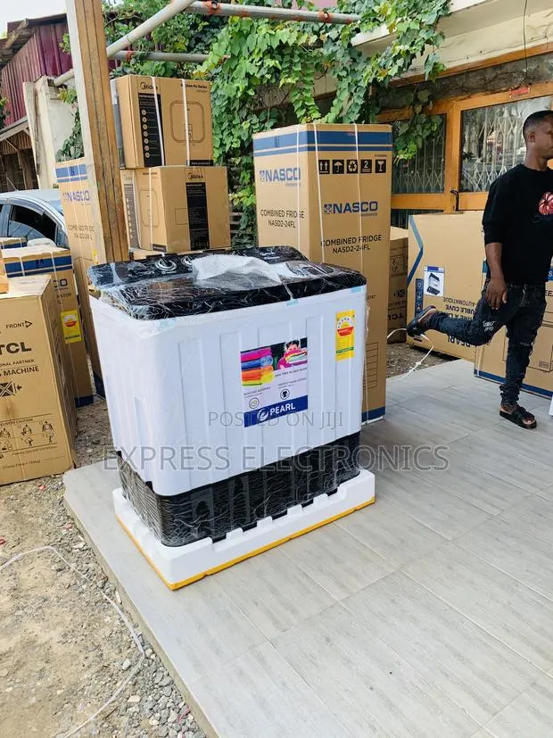 Pearl 12KG Twin Tub Washing Machine Semi Automatic PWM-12TT · Photo 1