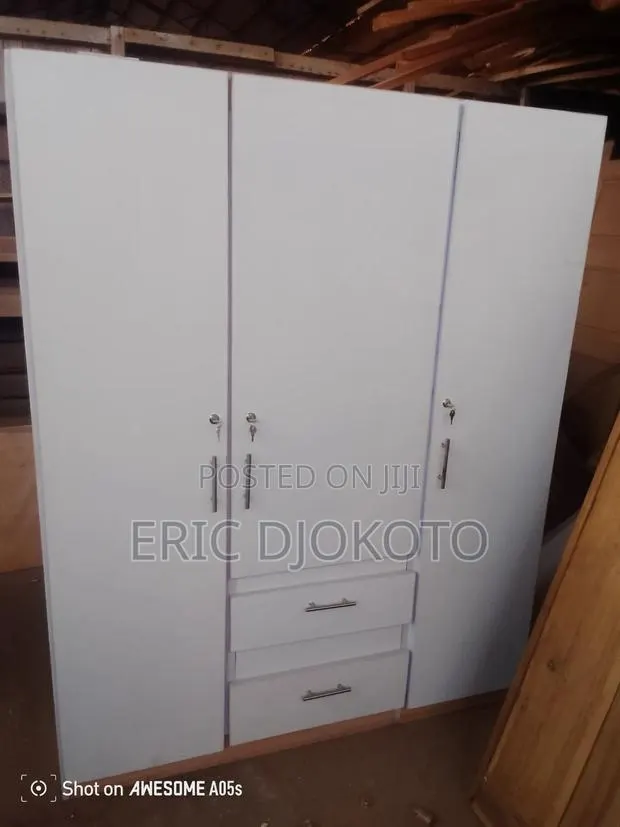 White Wardrobe With Keys 3 · Photo 1