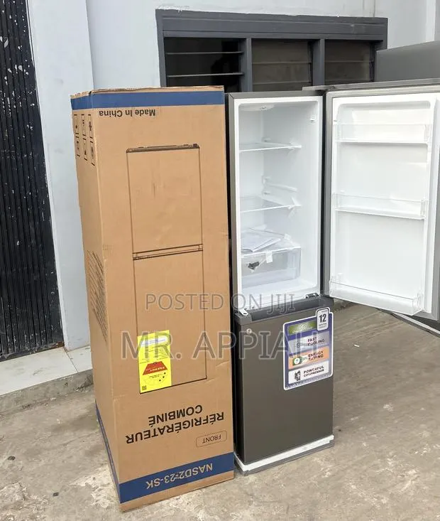 Efficient Nasco NasD2-23-SK Refrigerator(3 Stars)Gray · Photo 1