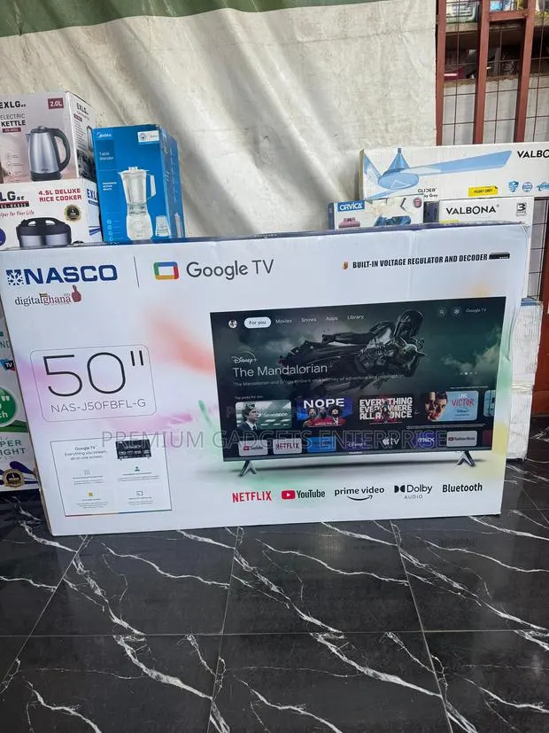 Nasco Smart Andriod Google TV, HDR 2026 Model · Photo 1