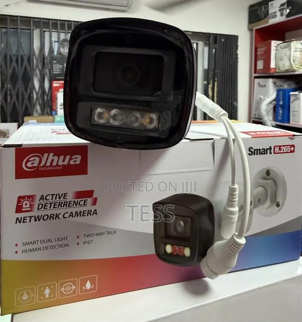 Dahua Ip Camera 2mp Full Color 2way Audio Dh -Ipc- Hfw1239tl1-Pv · Photo 1