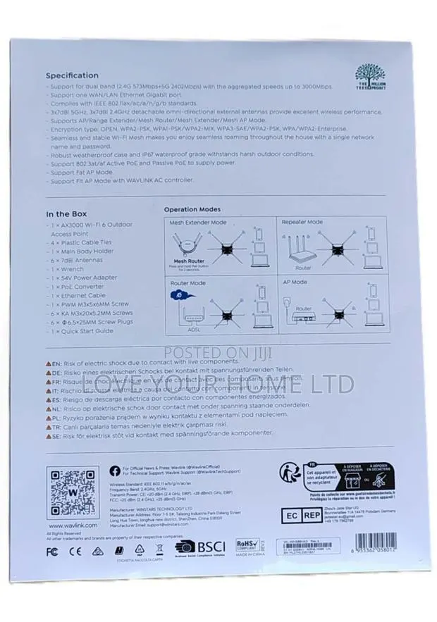 Wholesale Deal Available for Wavlink Wi-Fi 6 ( 5 PCS and Above) · Photo 2