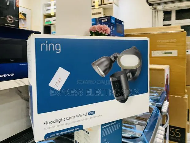 High Quality Floodlight Cam Pro With Video and Ring Vision · Photo 1