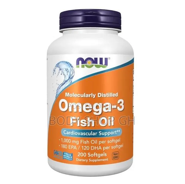 Omega-3 180 EPA /120 DHA Molecularly Distilled, Cardiovascular Support · Photo 1