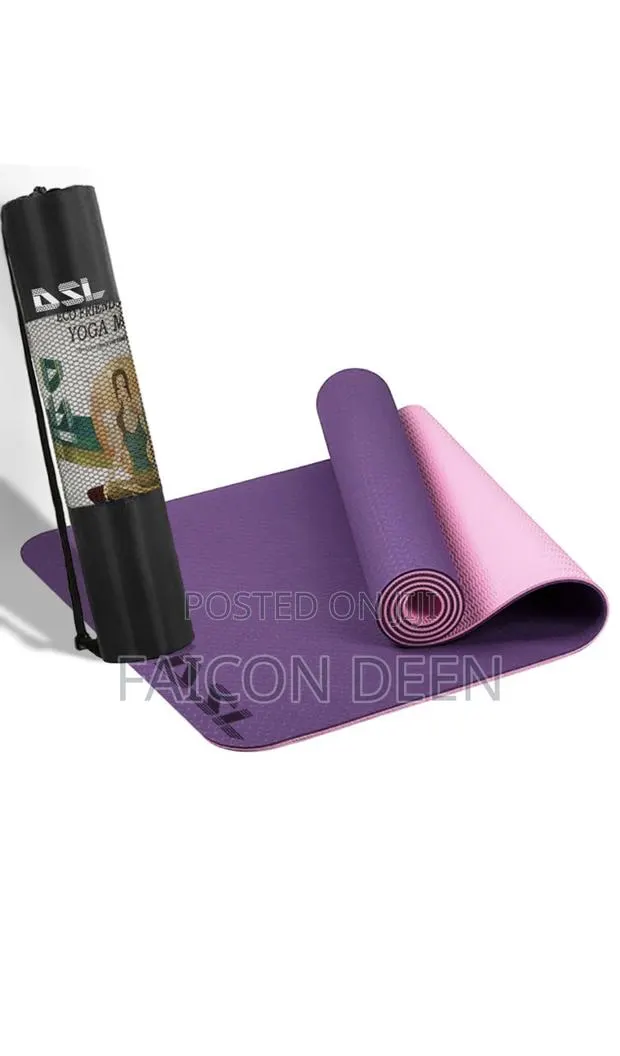 Workout Comfort Starts Here ;Extra Thick Yoga Mats + Free Bag/ Carrier · Photo 1