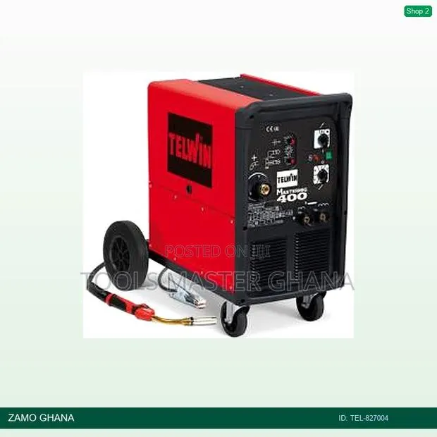 Telwin Mastermig 400 230-400v Mig-Mag/Flux/Brazing Weldin - Tel-827004 · Photo 1