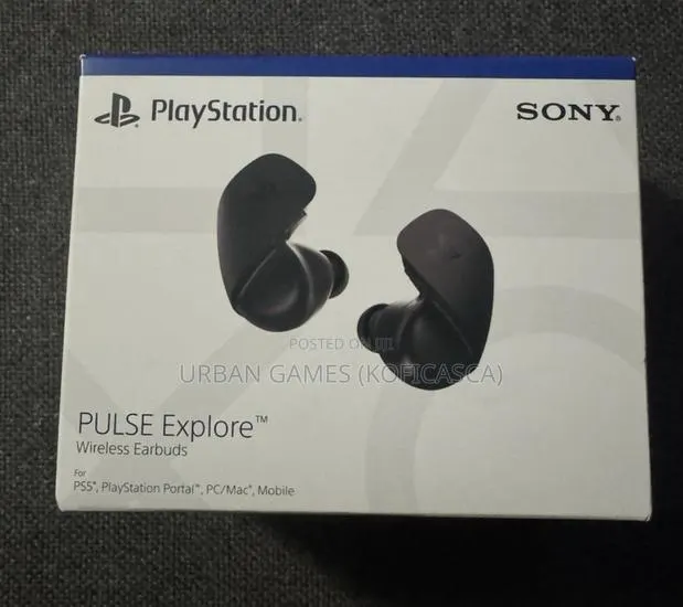 Ps5 Pulse Explorer Wireless Earbuds Sealed Black · Photo 1