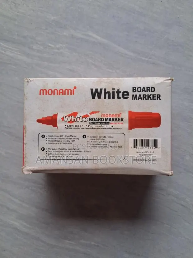 Monami Whiteboard Marker (Red) · Photo 2