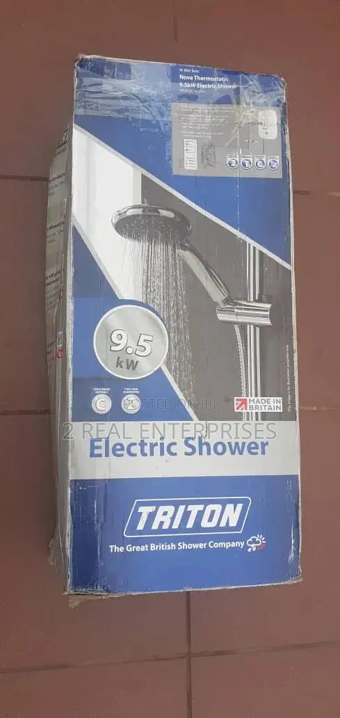 Triton Nova Thermostatic 9.5kW Electric Shower Unit Kit · Photo 1