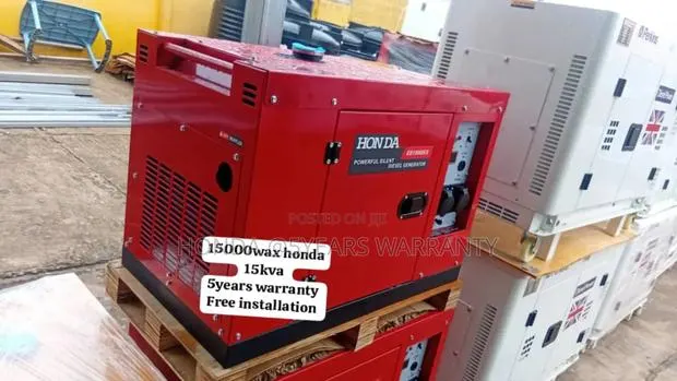 Zero Emission Generator Silent Remote Control 15kva Honda · Photo 1