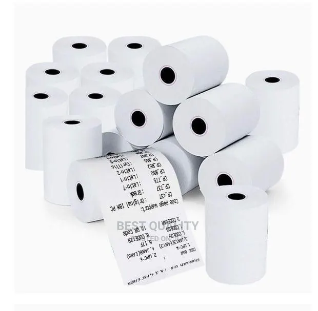Quality 57mm X 50 Paper Rolls (100 Rolls) · Photo 1