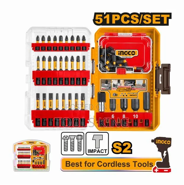 51 PCS Impact Screwdriver Bits - Akdl25106 · Photo 1