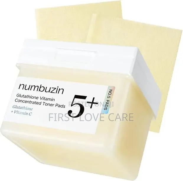Numbuzin No.5+ Vitamin-Niacinamide Concentrated Toner Pads – 70 Pads · Photo 1