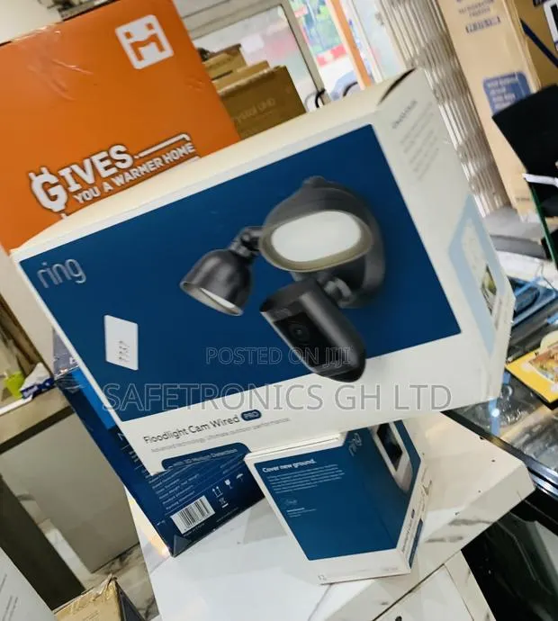 Durable Sleek Ring Spotlight Cam Pro | Outdoor Security Camera · Photo 1